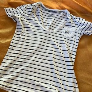 Vintage Vans V Neck Shirt